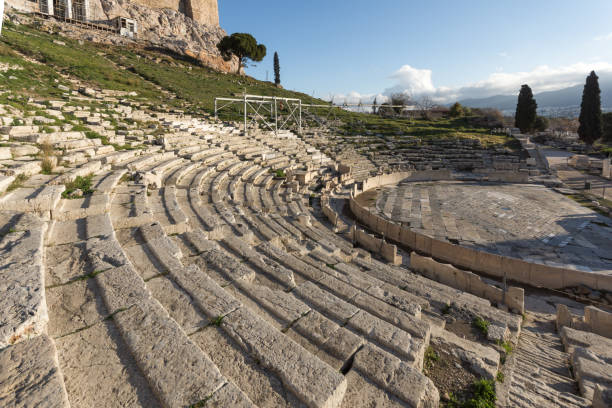 Vista panorámica de Atenas desde una colina