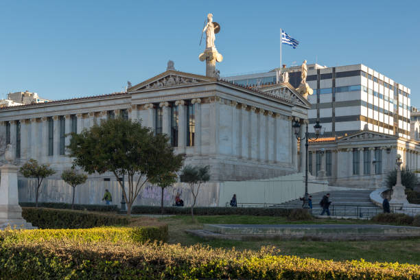 Ruinas históricas del Partenón en Atenas