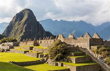 Vista panorámica de las ruinas incas de Machu Picchu